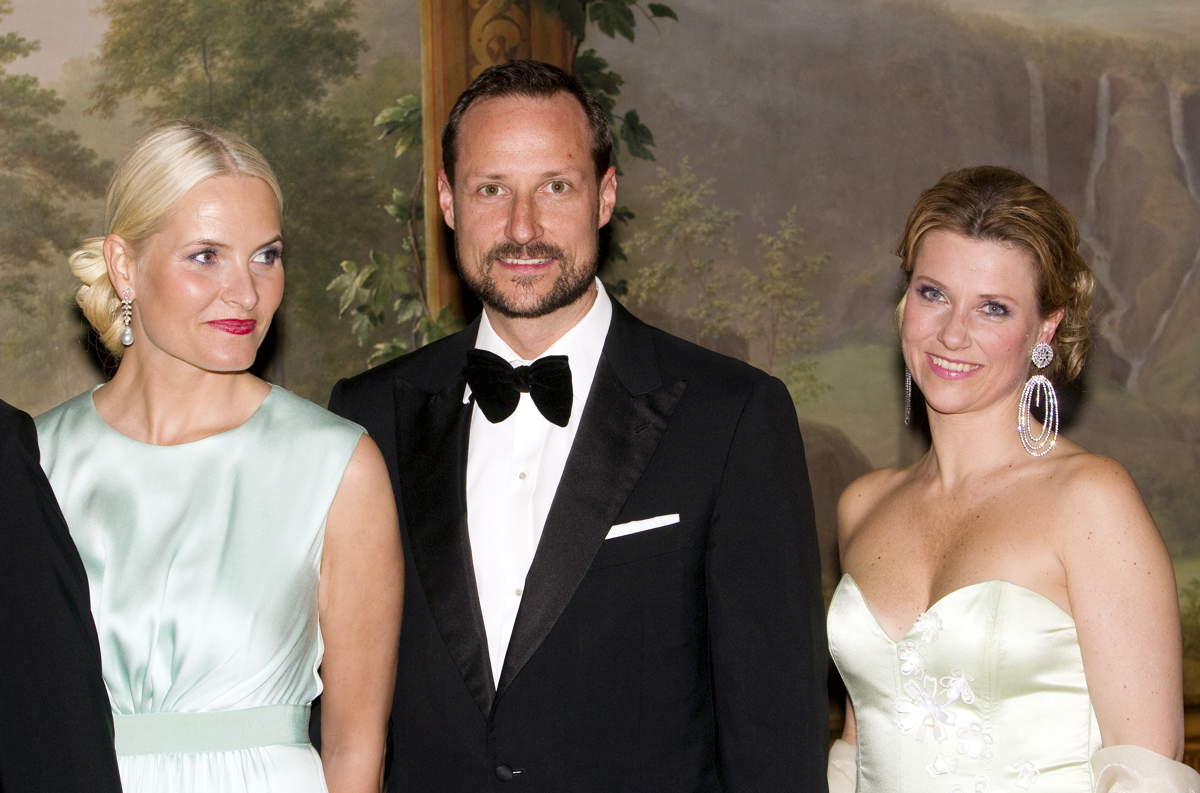 Mette Marit, Haakon y Marta Luisa