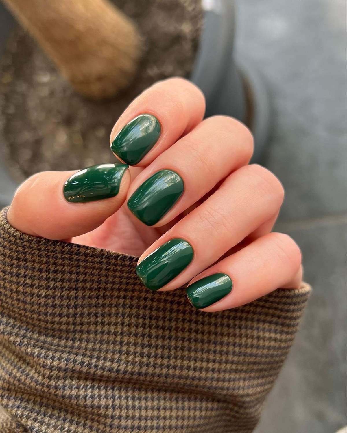 Diseños de uñas sencillos y elegantes RUÑAS VERDES 