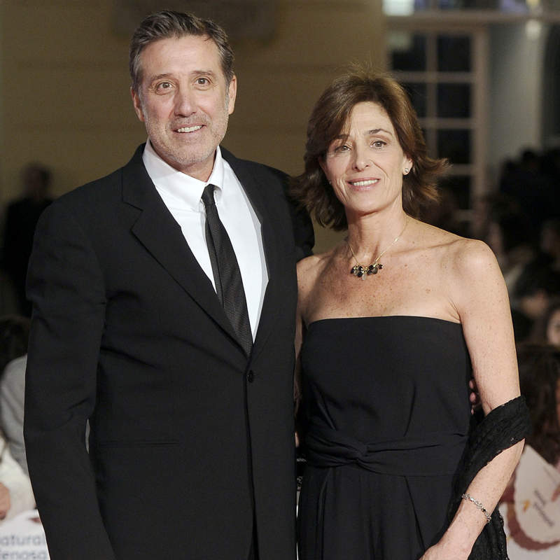 Emilio Aragón y su esposa Aruca