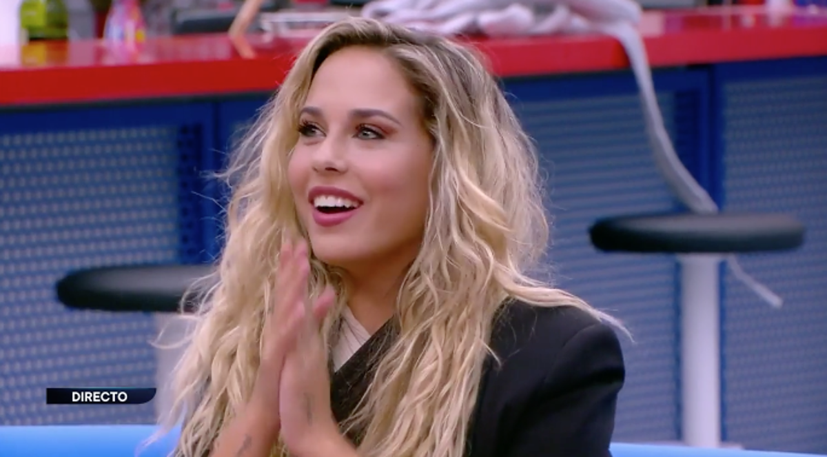 Violeta reacciona en Gran Hermano