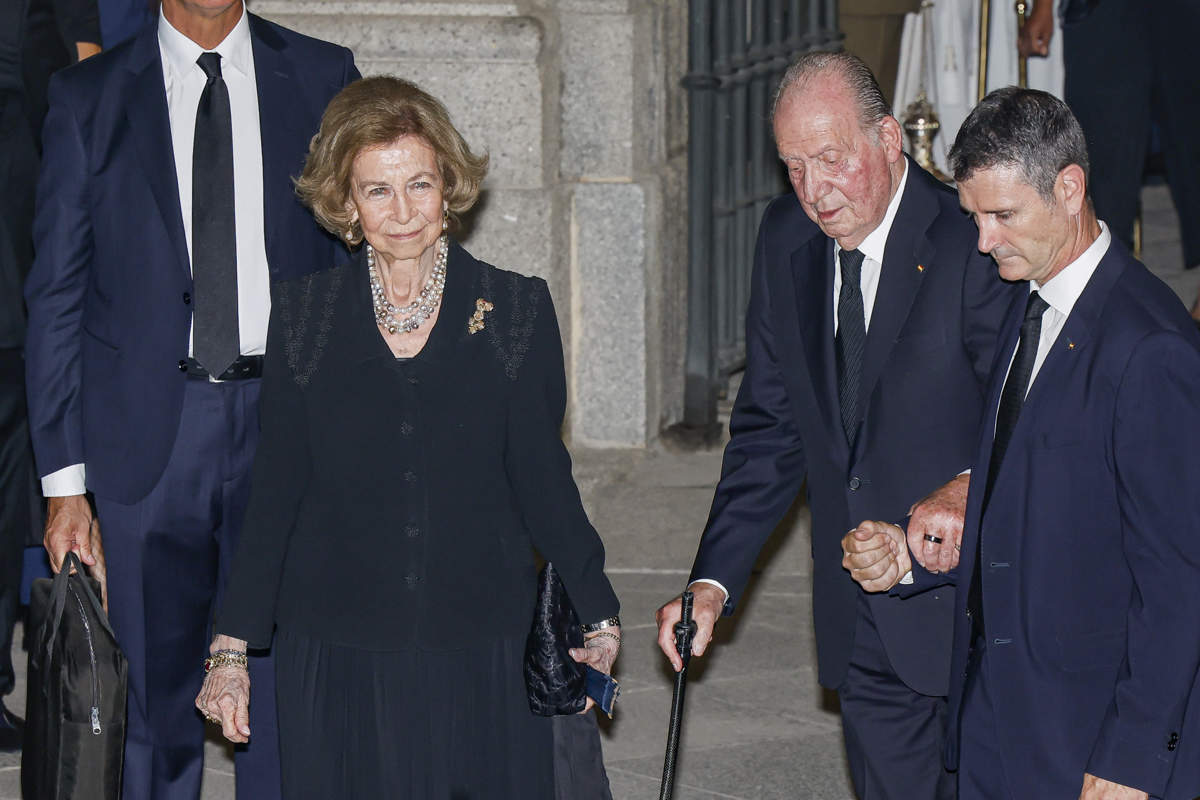 Rey Juan Carlos y reina Sofía