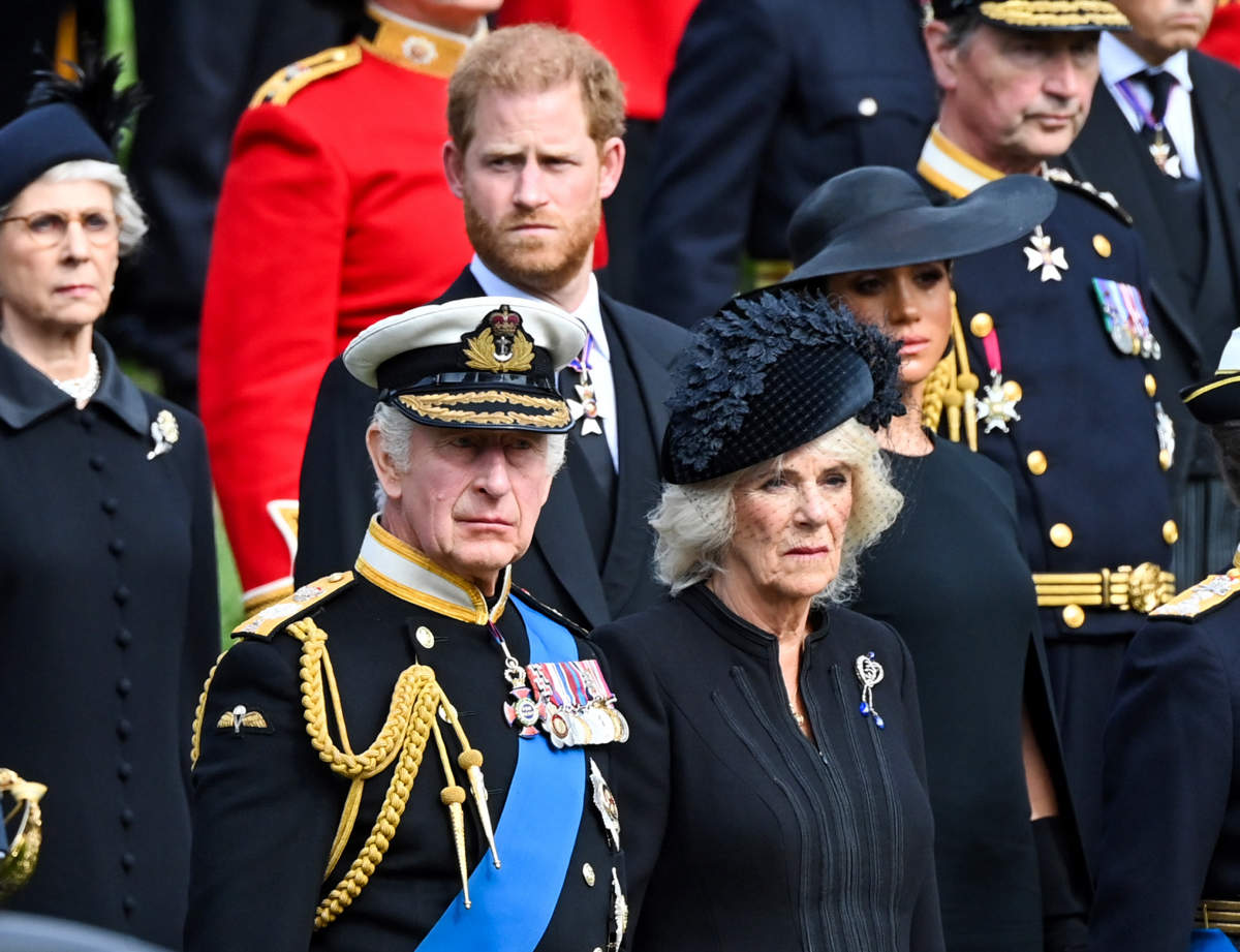 Harry, Meghan, Carlos y Camilla