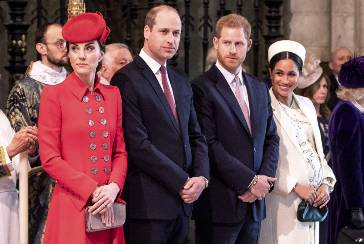 Kate Guillermo Harry y Meghan