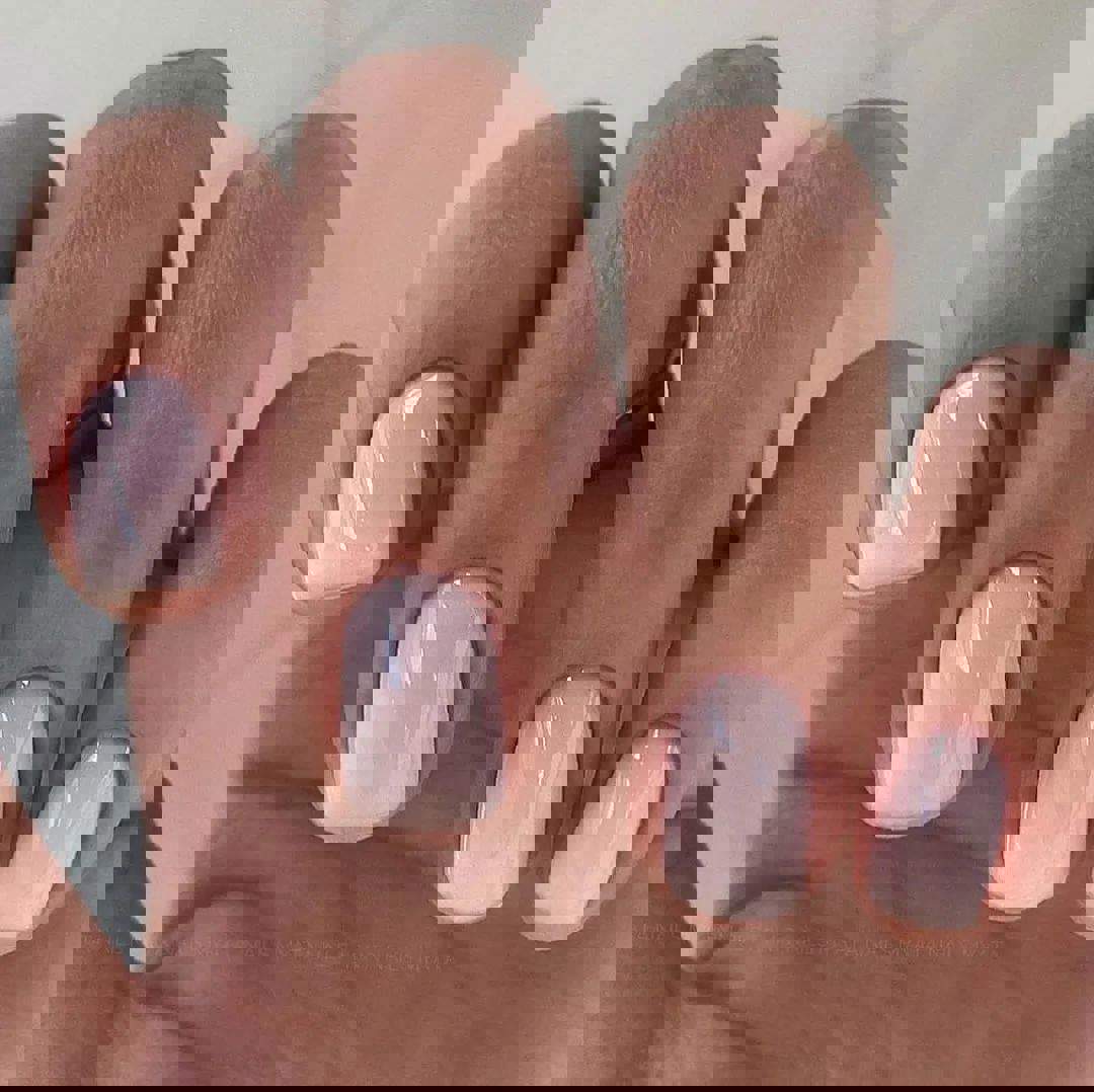 Milky nails
