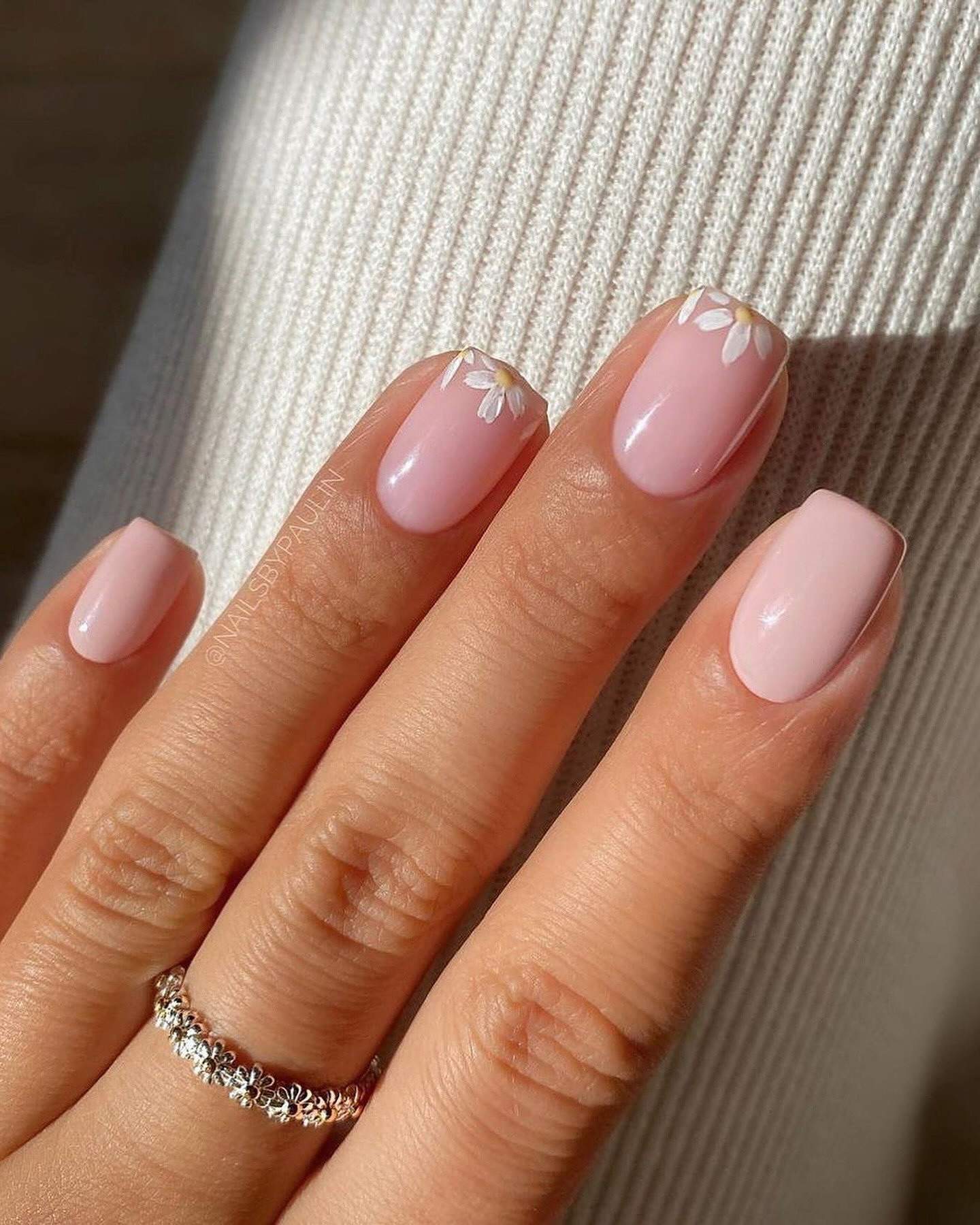 Uñas florales