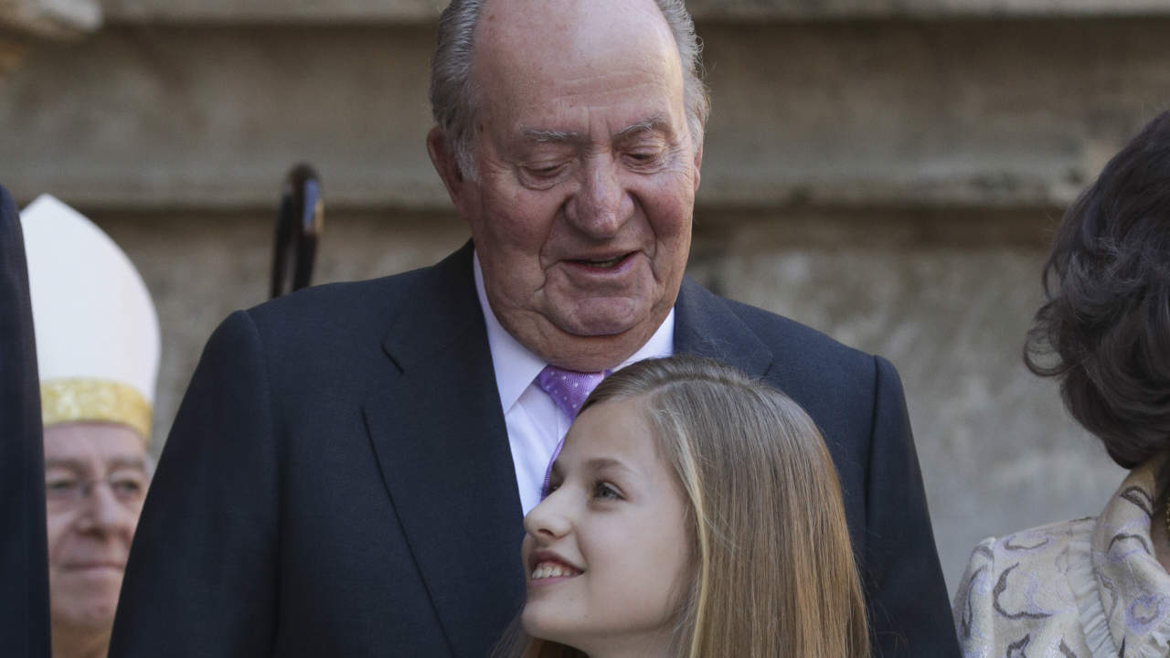 Juan Carlos y Leonor