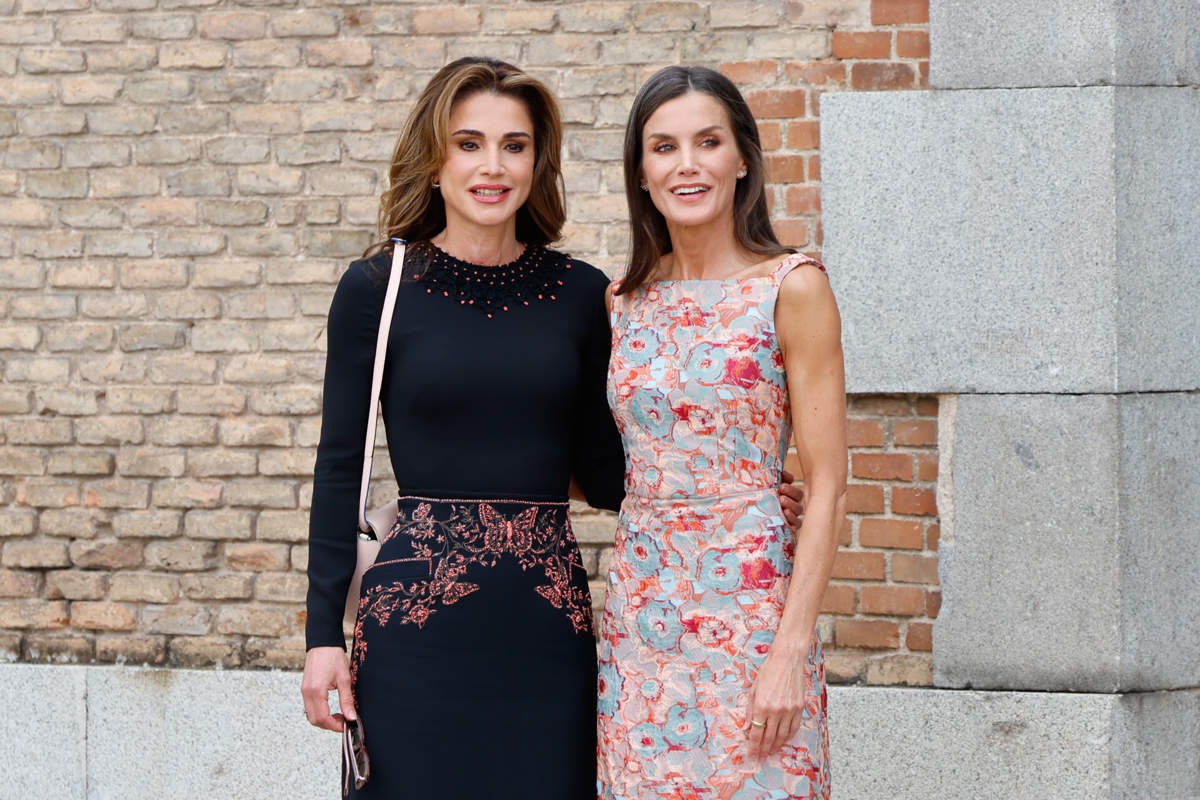 Letizia y Rania de Jordania 