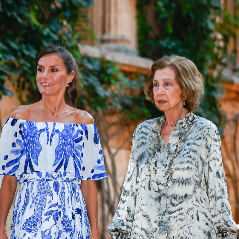 Felipe, Letizia y Sofía