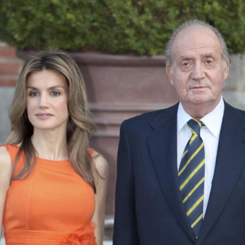 Letizia y Juan Carlos en 2010