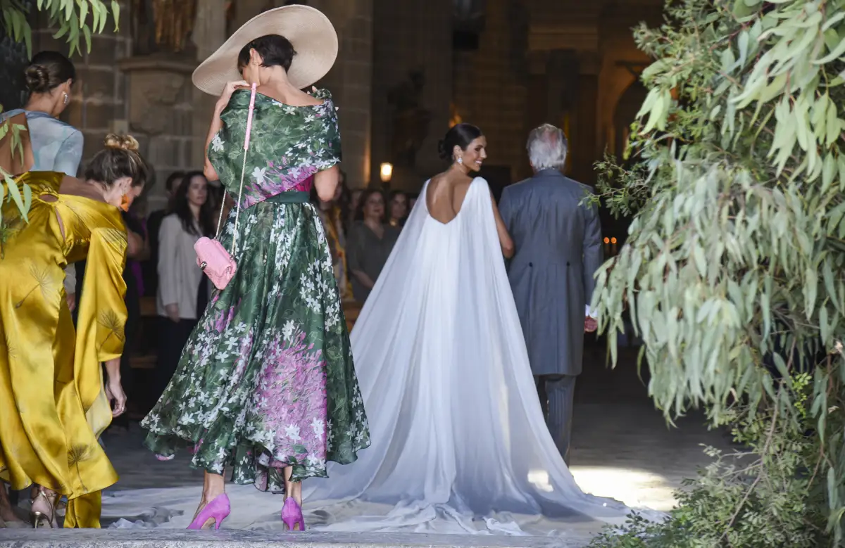 Eugenia Osborne en la boda de Ana Cristina Portillo