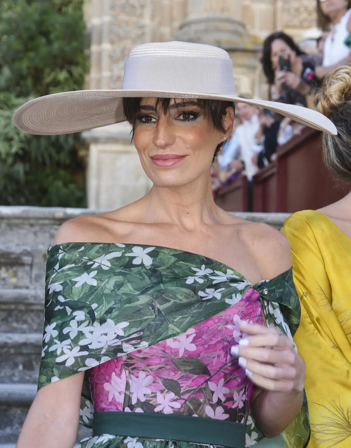 Eugenia Osborne en la boda de Ana Cristina Portillo