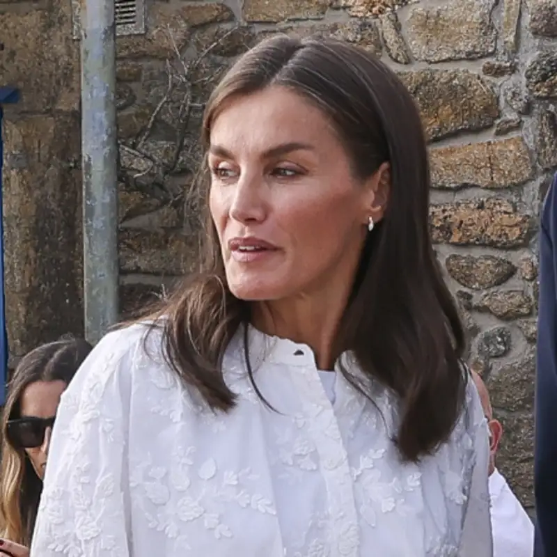 Letizia incumple su regla de oro en su comida para dos con su hija Leonor: la prensa gallega lo confirma