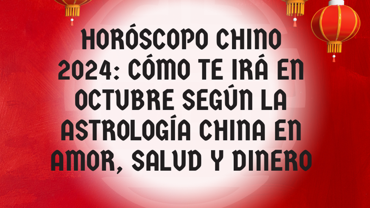 Horóscopo chino