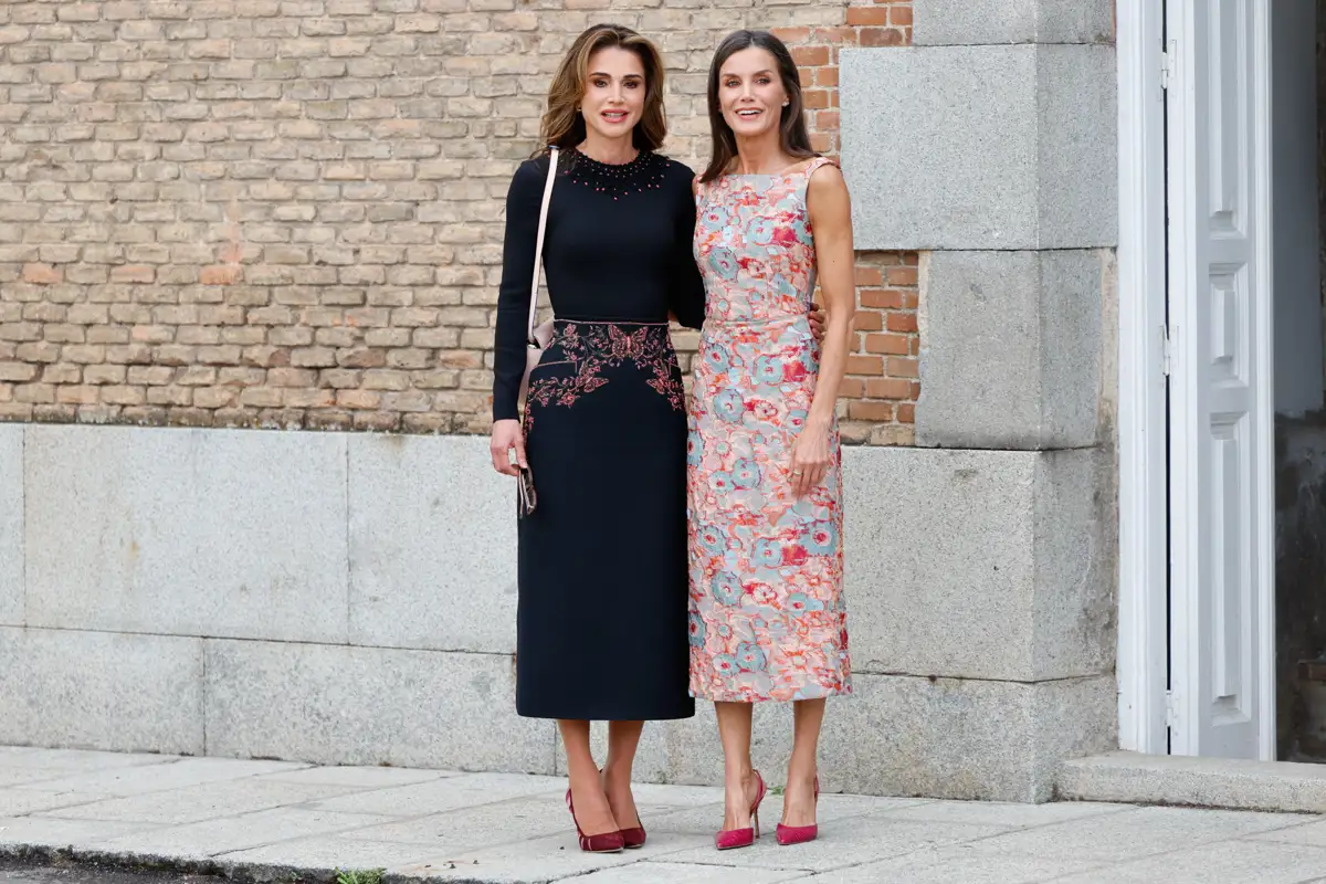 Letizia y Rania de Jordania 