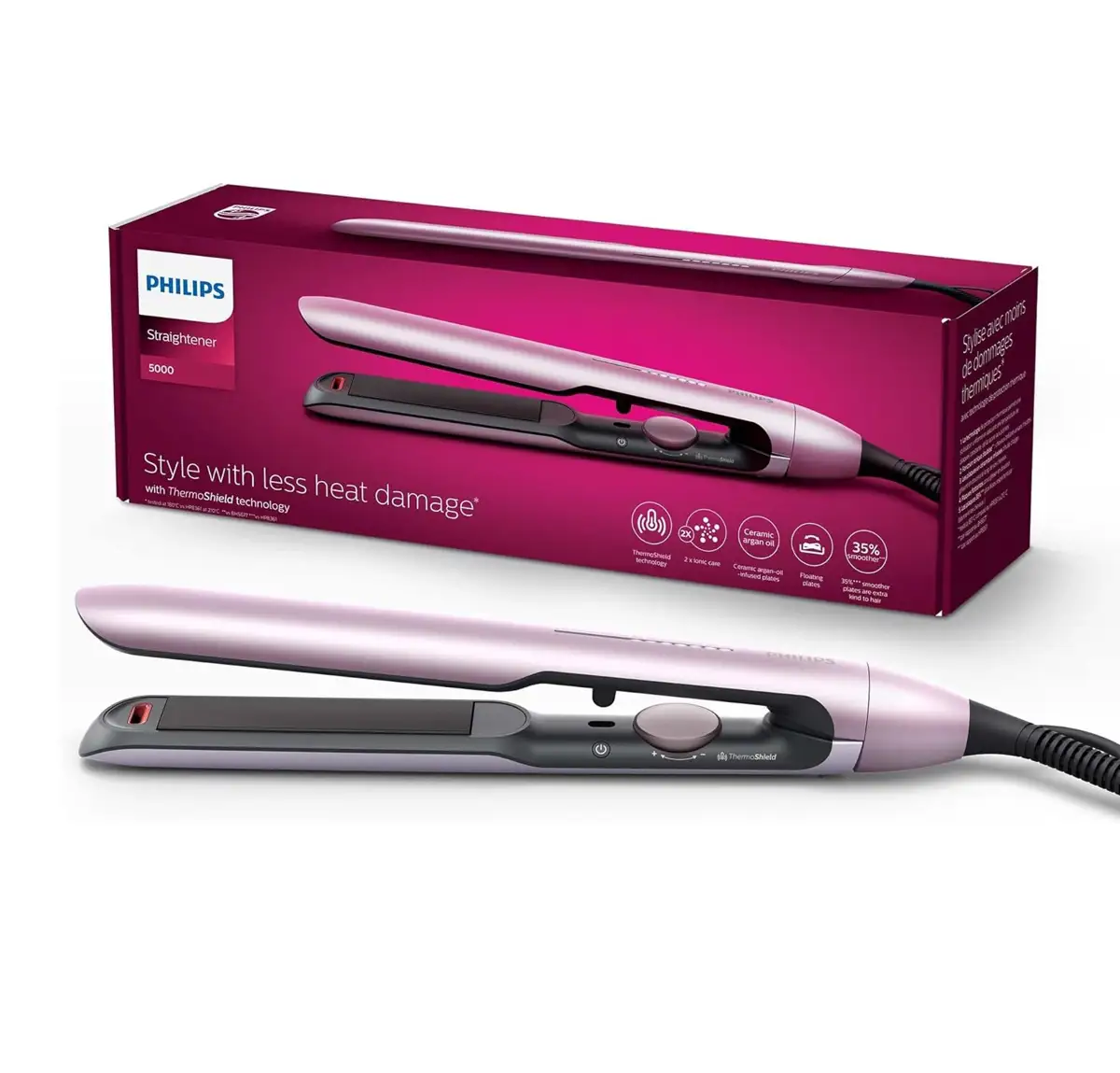  Philips Plancha de pelo serie 5000