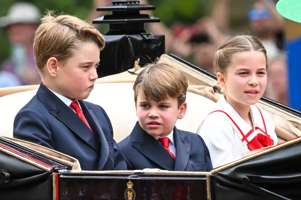 George, Charlotte y Louis