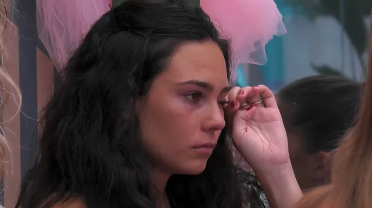 Nerea llorando en 'Gran Hermano'