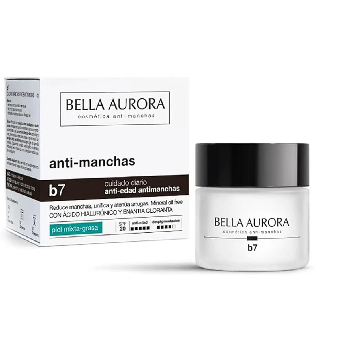 BELLA AURORA B7, crema antimanchas y antiedad 