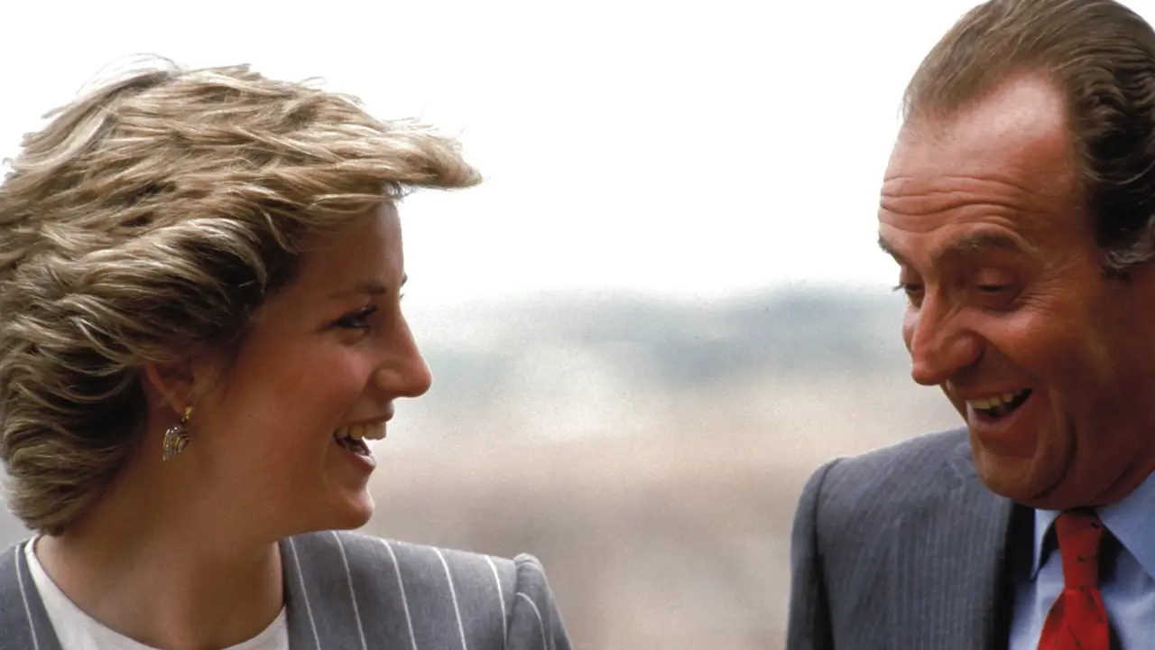 Diana de Gales rey Juan Carlos