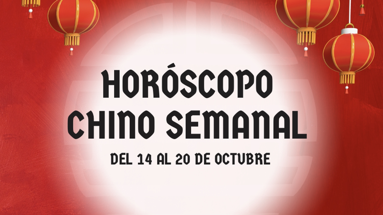 Horóscopo semanal chino 14 octubre