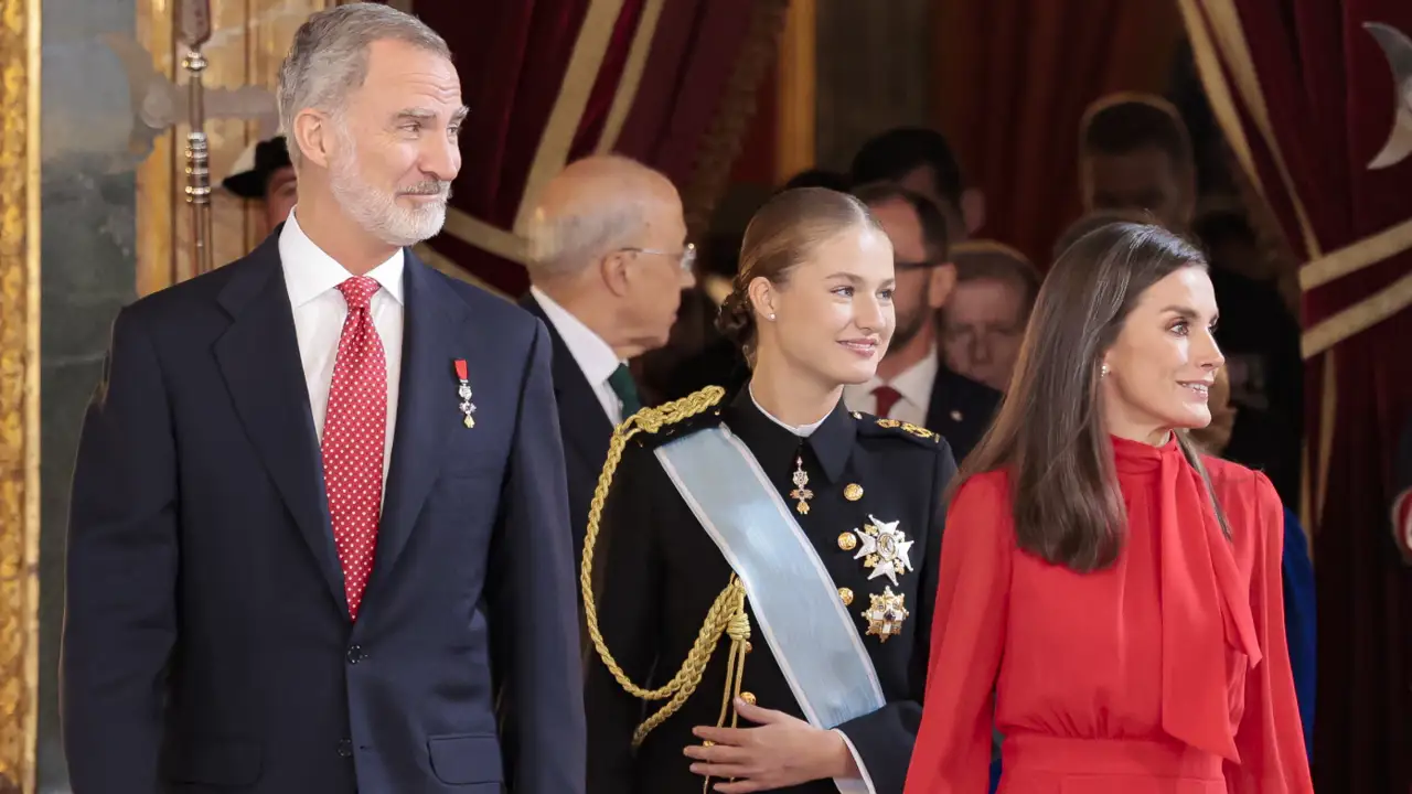 Felipe, Leonor y Letizia