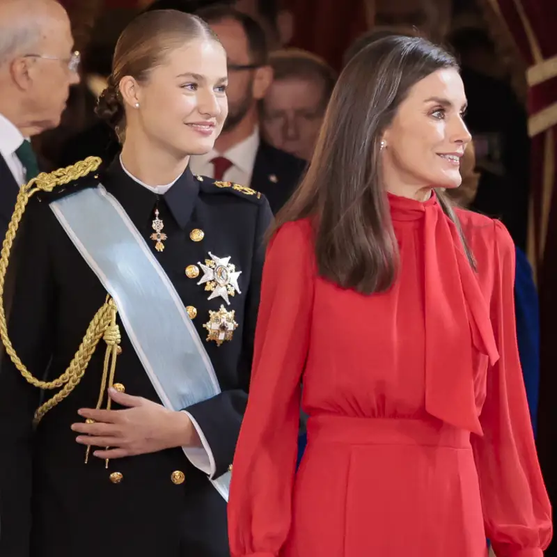 Felipe, Leonor y Letizia