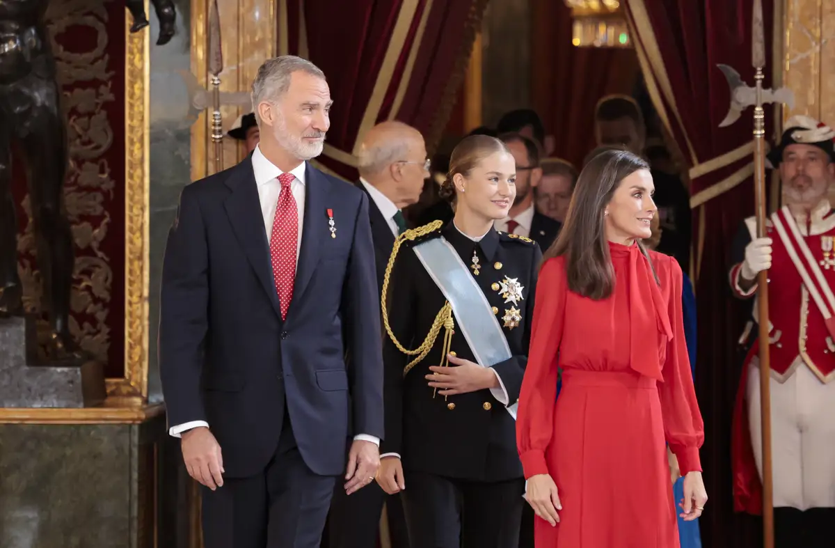 Felipe, Leonor y Letizia