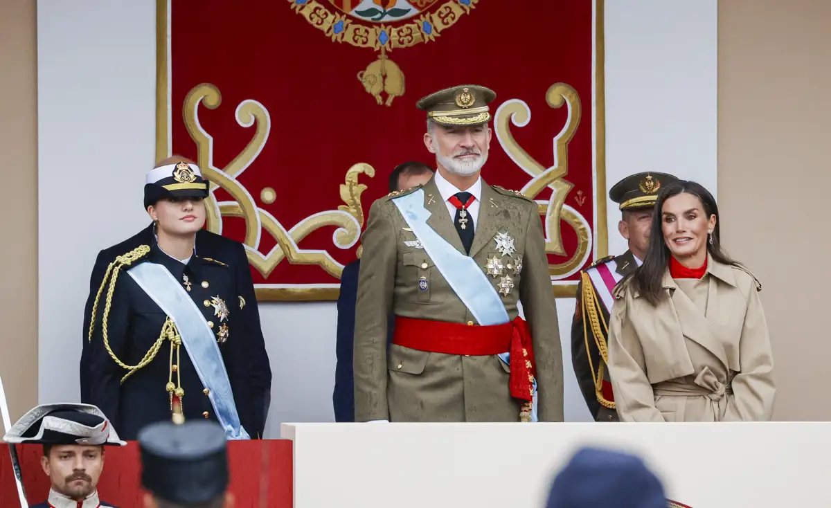 Leonor, Felipe y Letizia