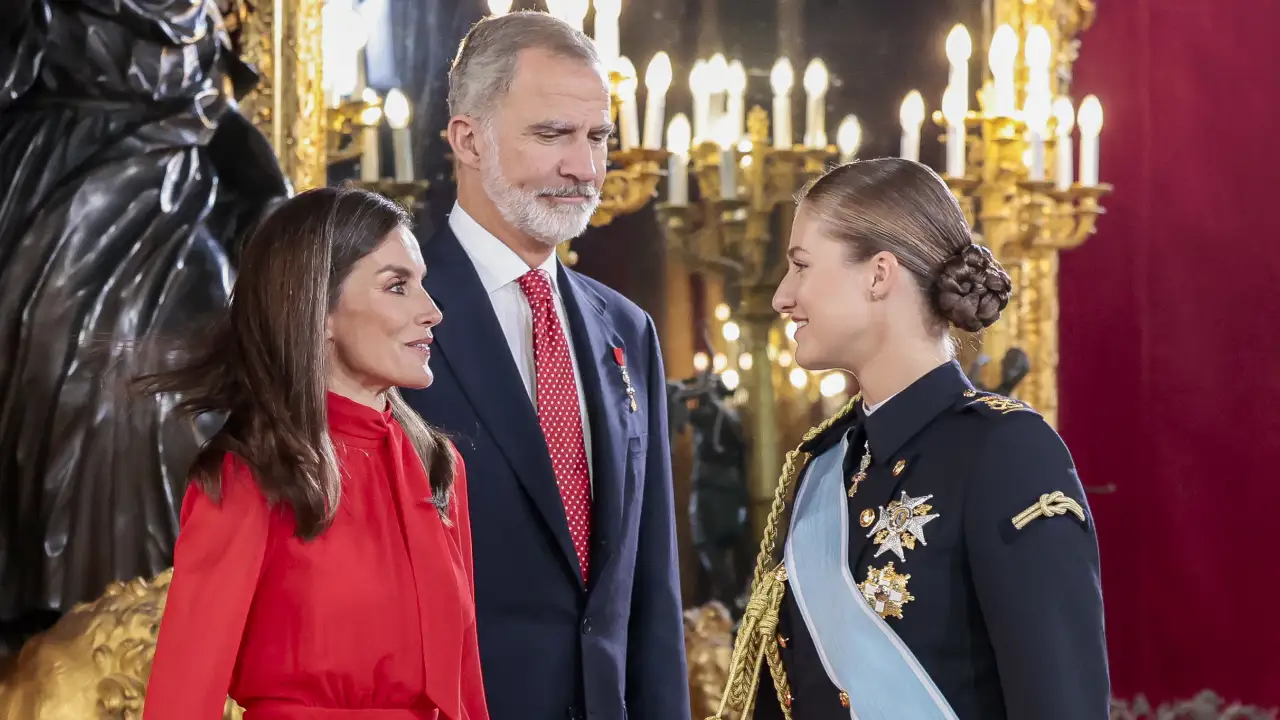 Leonor, Letizia y Felipe