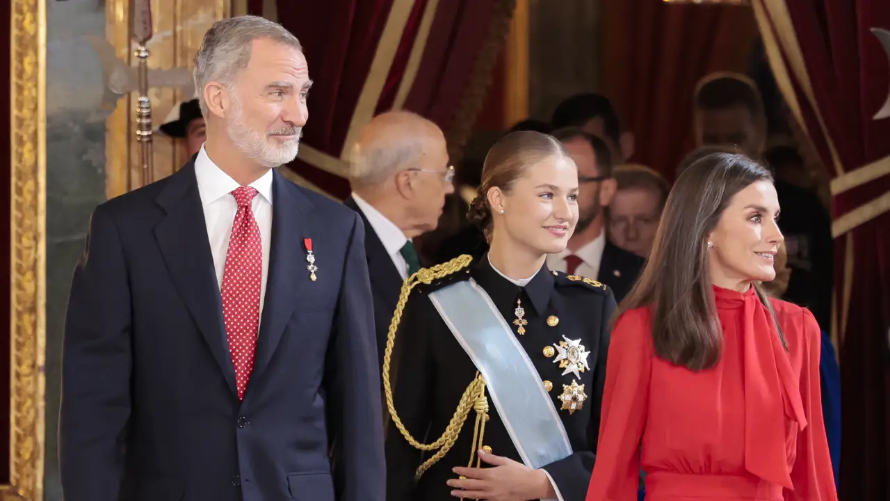 Felipe, Leonor y Letizia