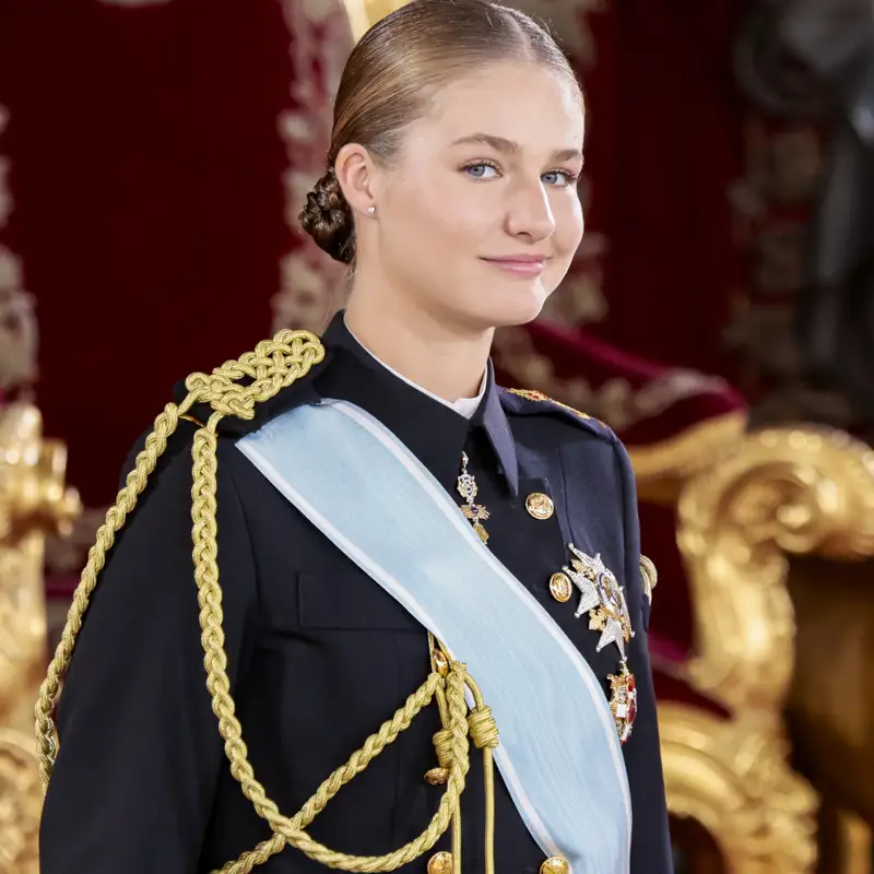 Un experto francés en Casa Real califica con una palabra la actitud de la princesa Leonor en el Día de la Hispanidad