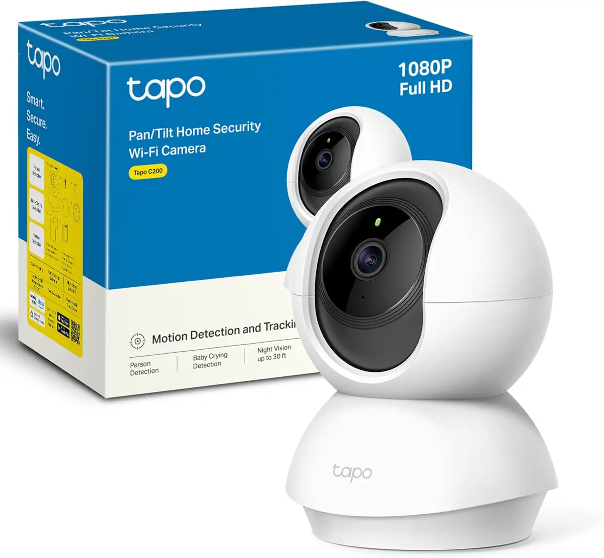 TP-Link TAPO C200, cámara de vigilancia WiFi 360°