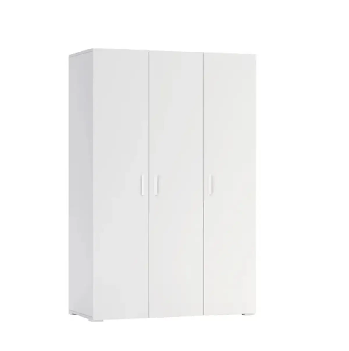 Armario ropero puerta abatible One One Blanco 125x191x53 cm