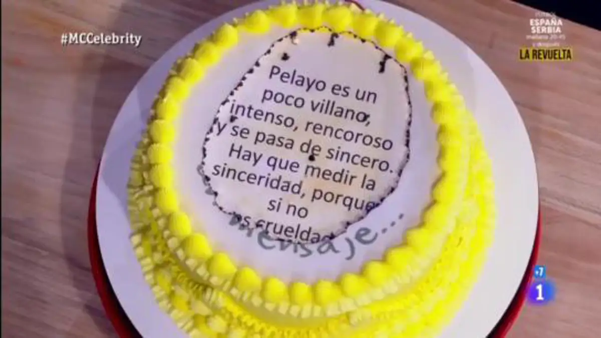 Tarta de Pelayo Díaz hecha por Marina Rivers