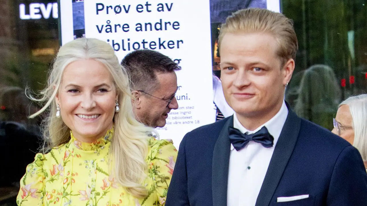 Mette Marit y Marius