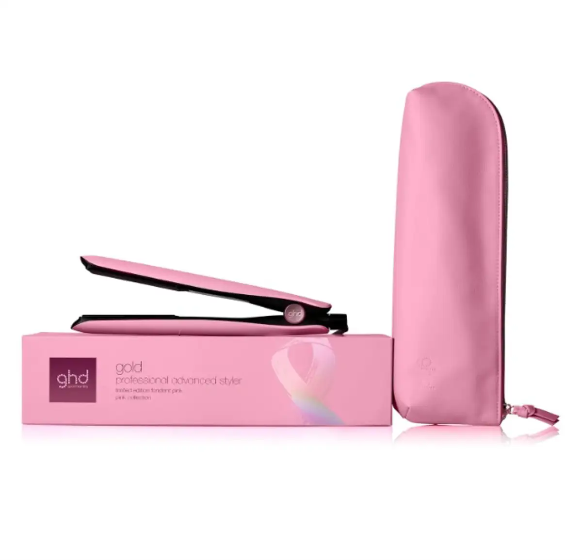 ghd gold pink, plancha solidaria cáncer de mama.