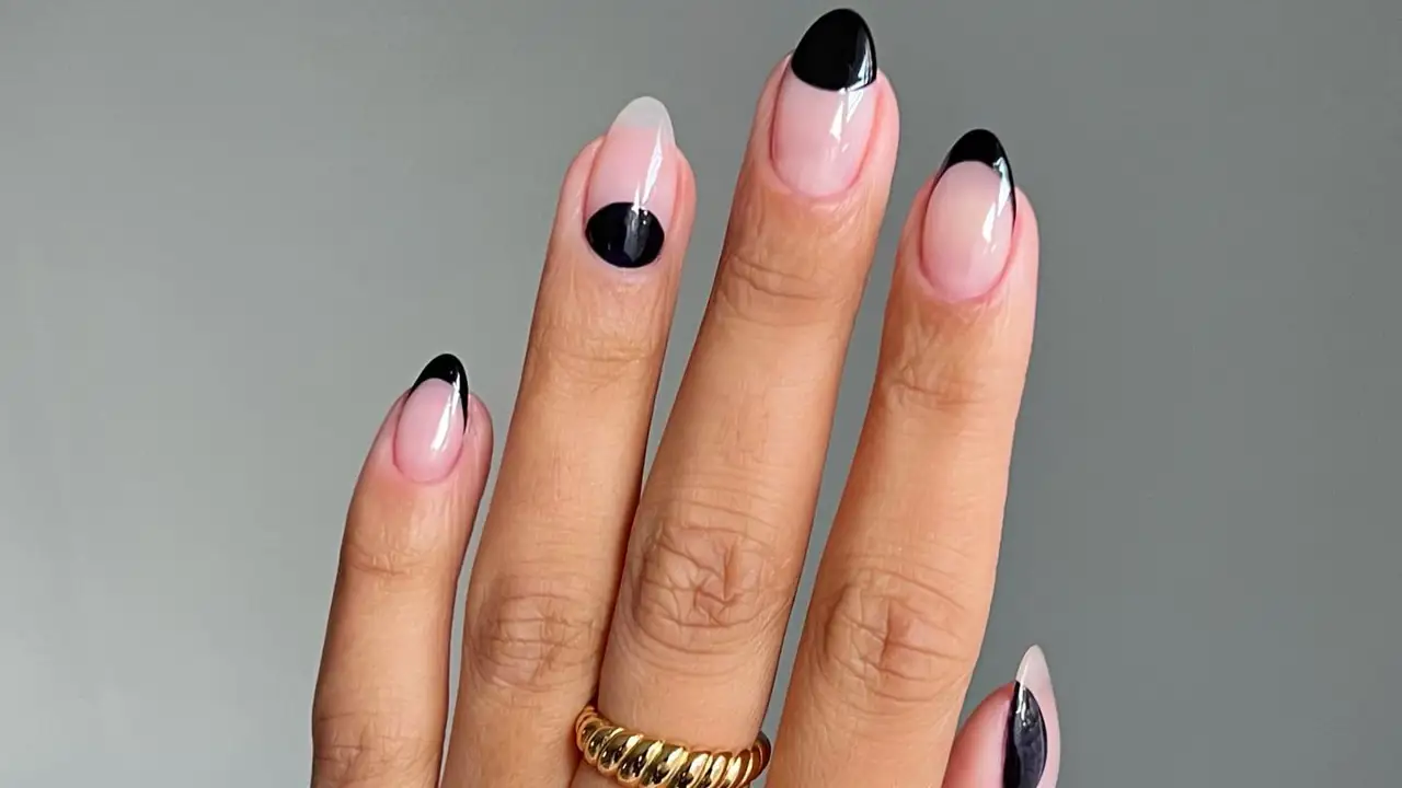 25 ideas de uñas negras bonitas y elegantes para sumarte a uno de los colores tendencia de 2025