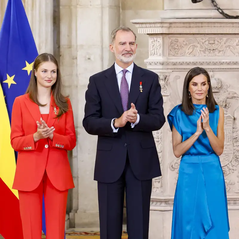 Felipe, Letizia, Leonor