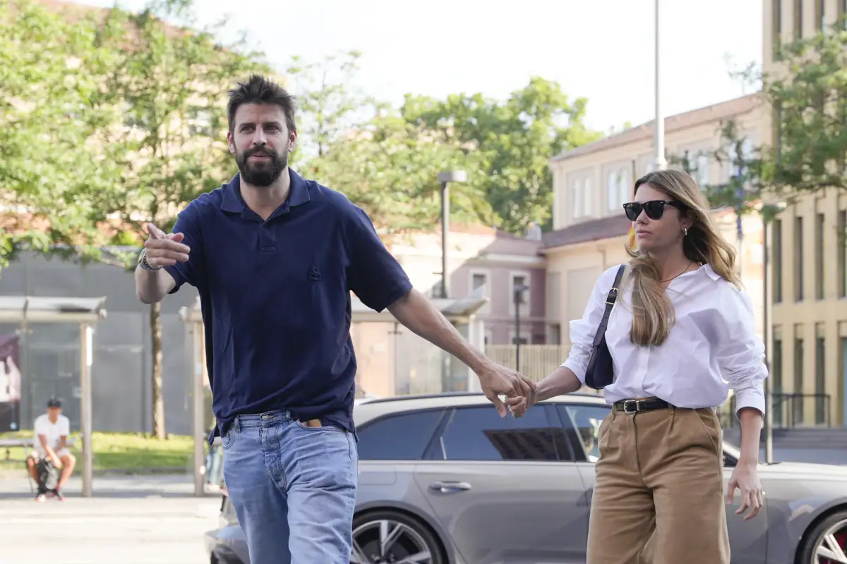 Gerard Piqué y Clara Chía