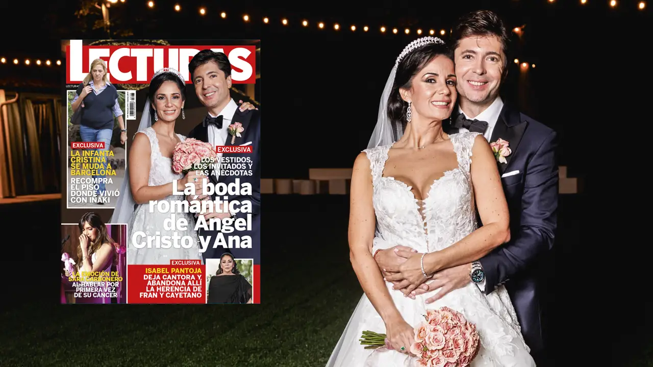 EXCLUSIVA | La romántica boda de Ángel Cristo y Ana Herminia: los vestidos, los invitados, las anécdotas y todas las imágenes