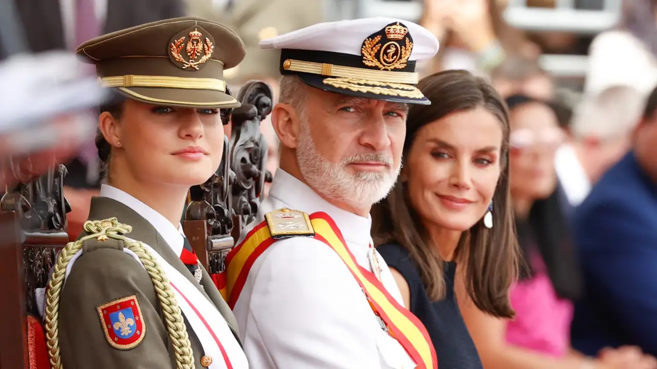 Felipe, Letizia y Leonor