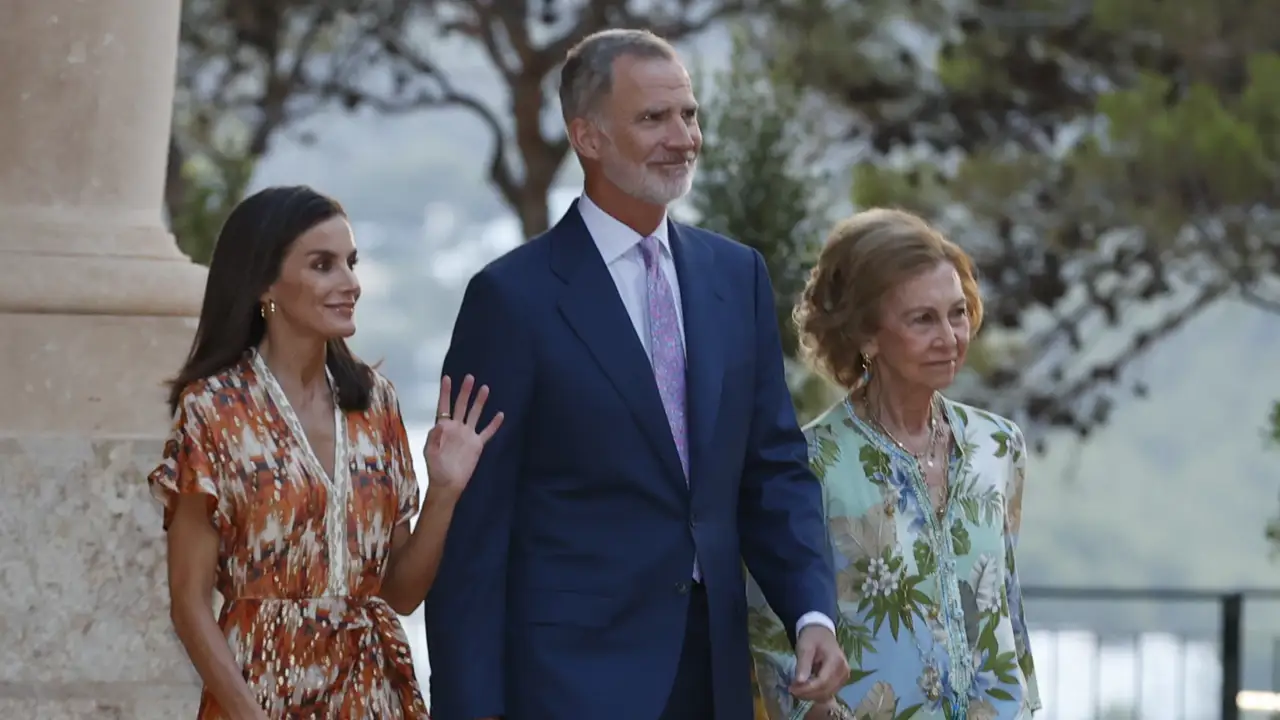 Letizia, Felipe y Sofía