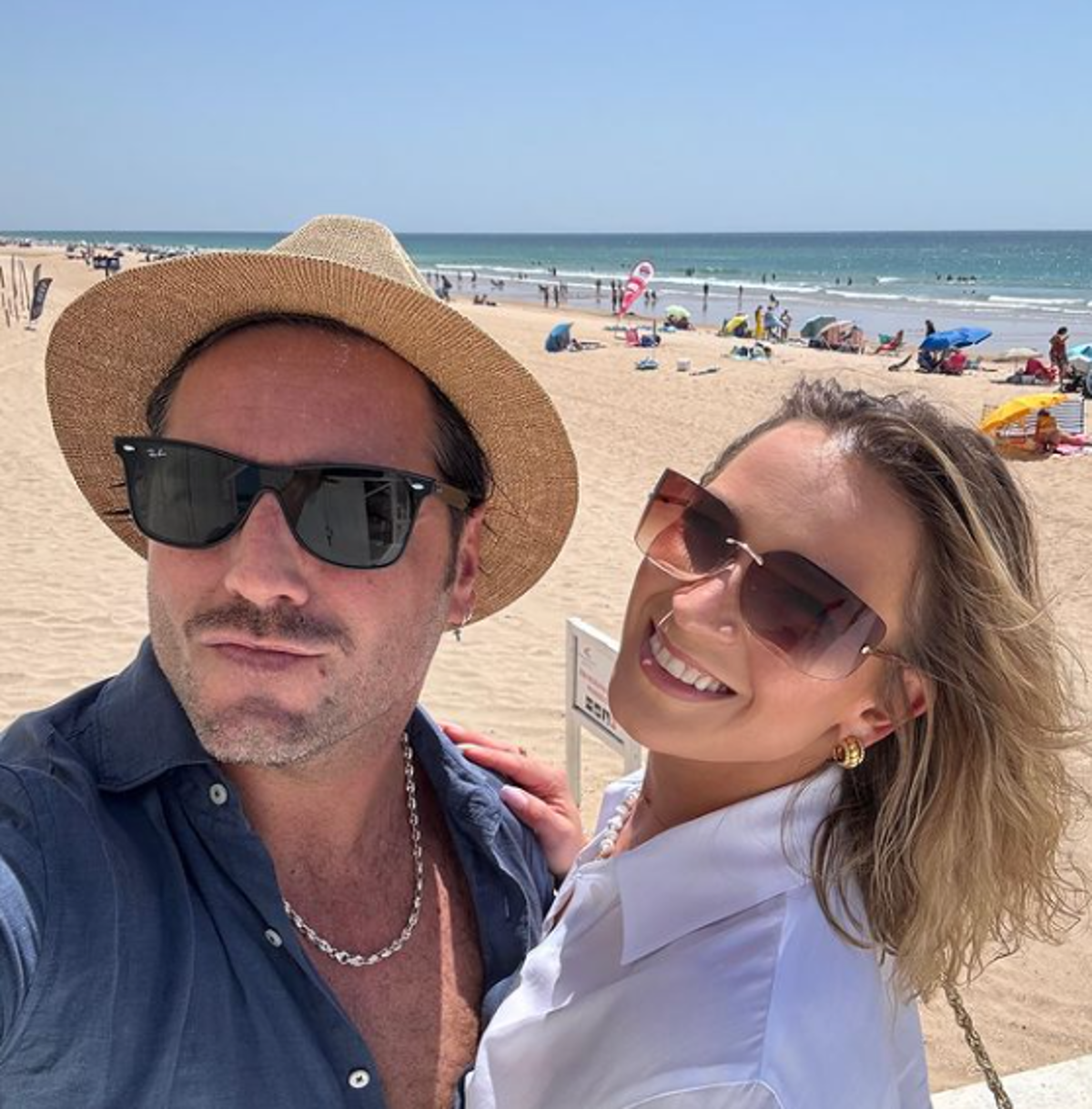 David Bustamante y Yana Olina