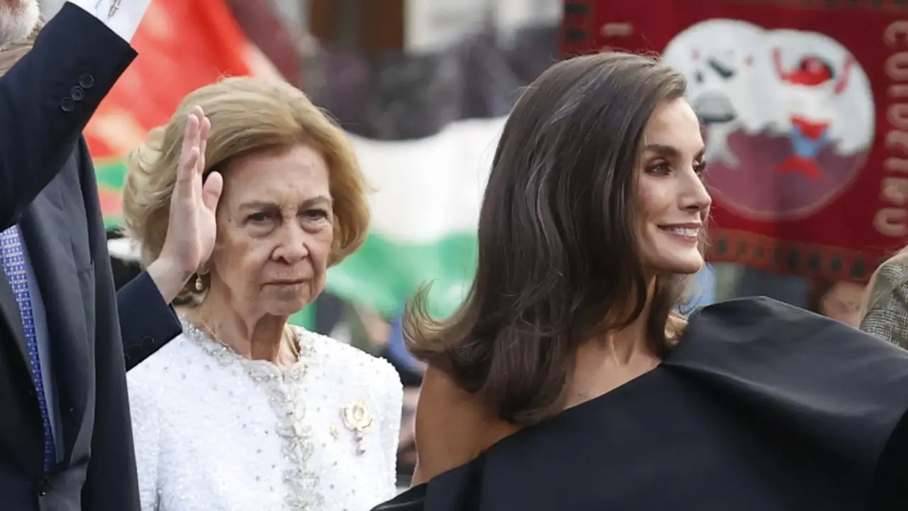 Felipe, Reina Sofía, Letizia e infanta Sofía