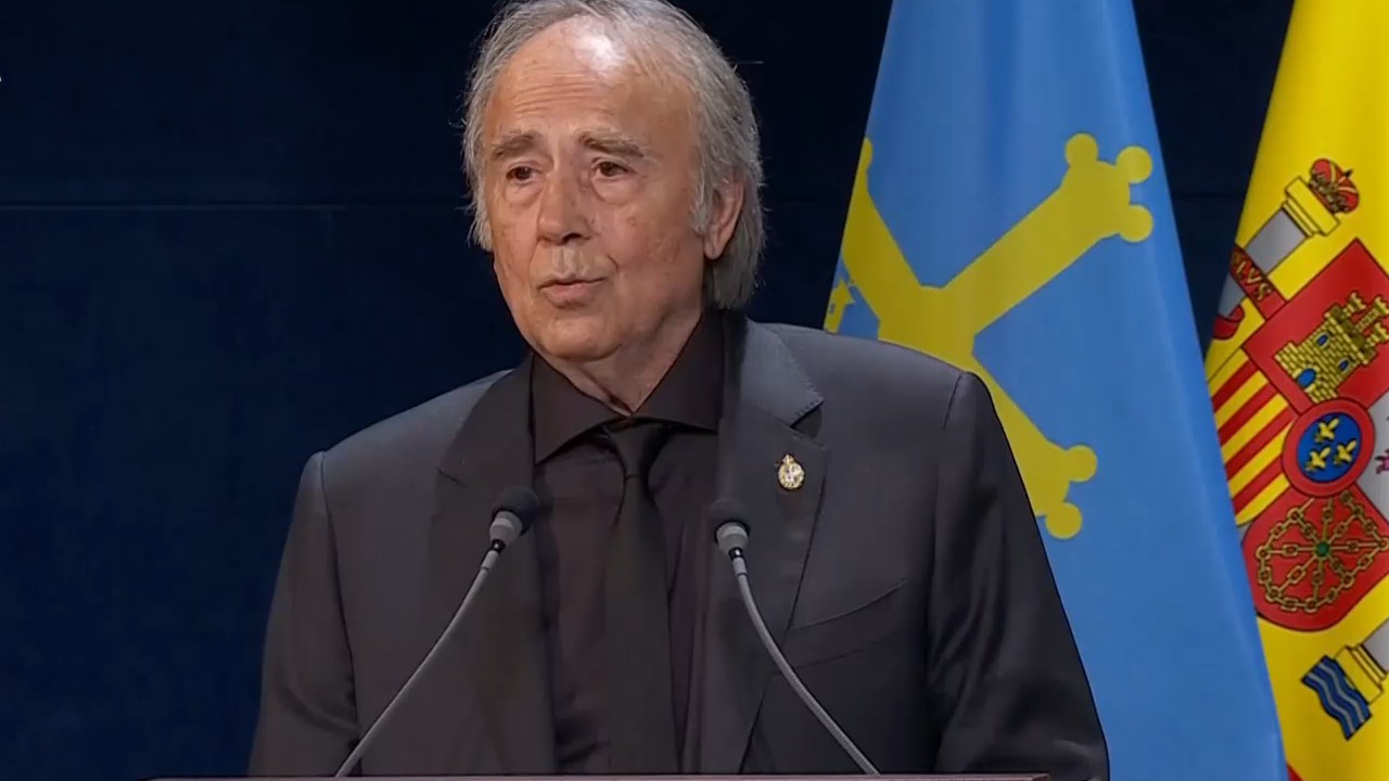 Las lágrimas de las hijas de Joan Manuel Serrat por el sincero discurso de su padre en los Premios Princesa de Asturias