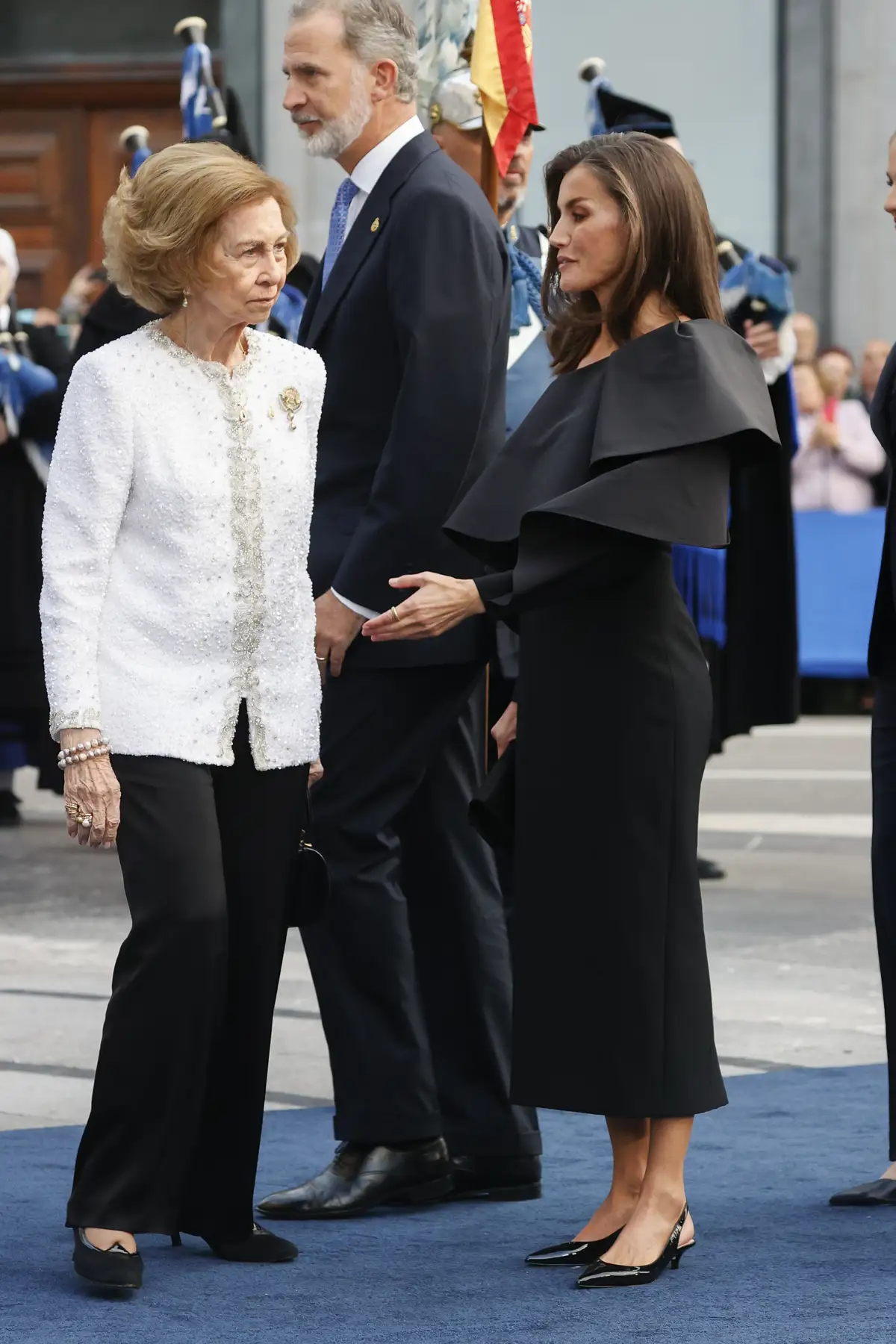 Letizia y reina Sofía