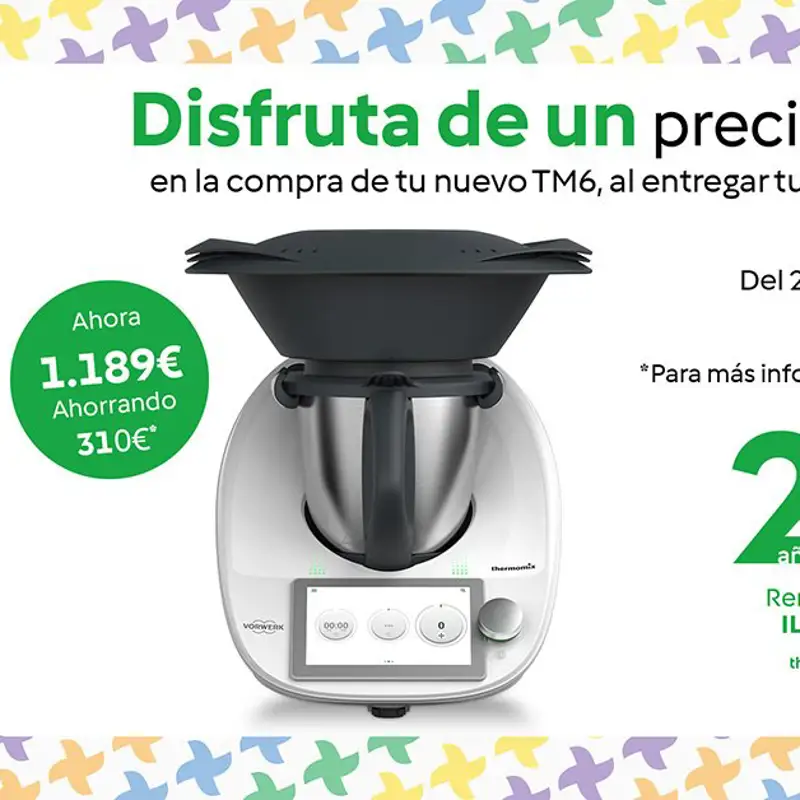 20 años después del lanzamiento del TM31, es hora de disfrutar de las innovaciones del actual modelo de Thermomix® 