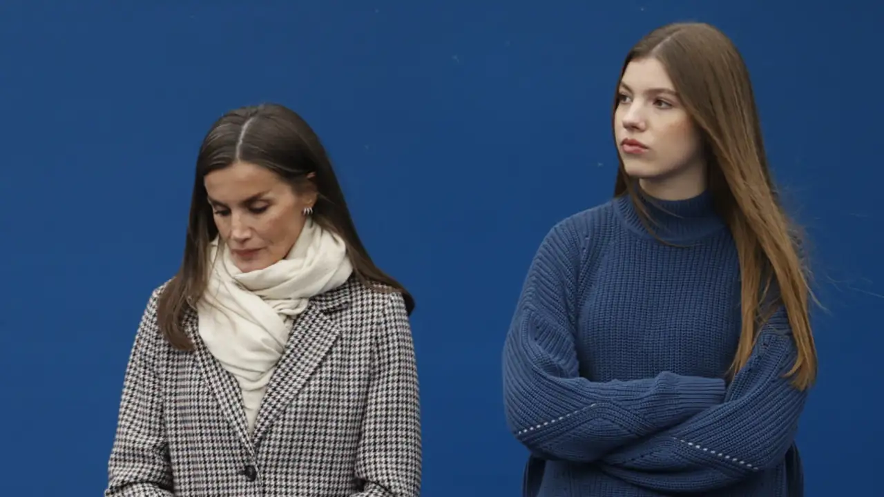 Reyes, Leonor y la infanta Sofía en Asturias