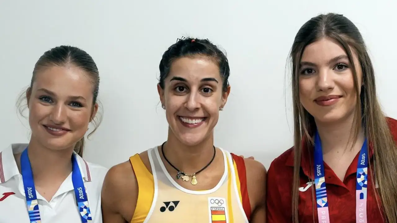 Carolina Marin, Leonor y Sofía