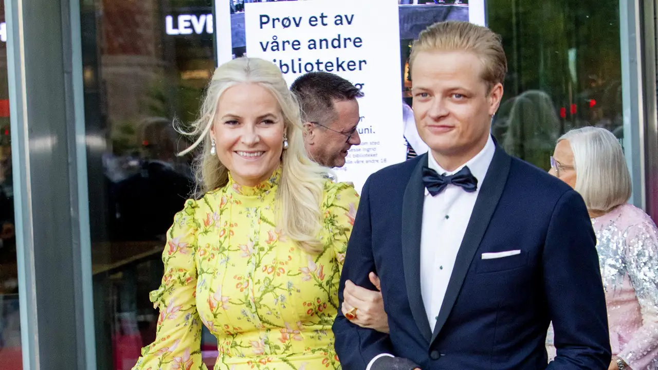 Mette Marit y Marius